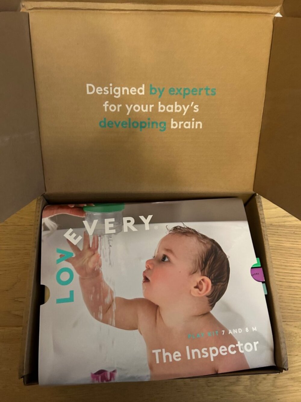 Lovevery The Inspector Play Kit 7-8 Months NEW Montessori Baby Toys Complete
